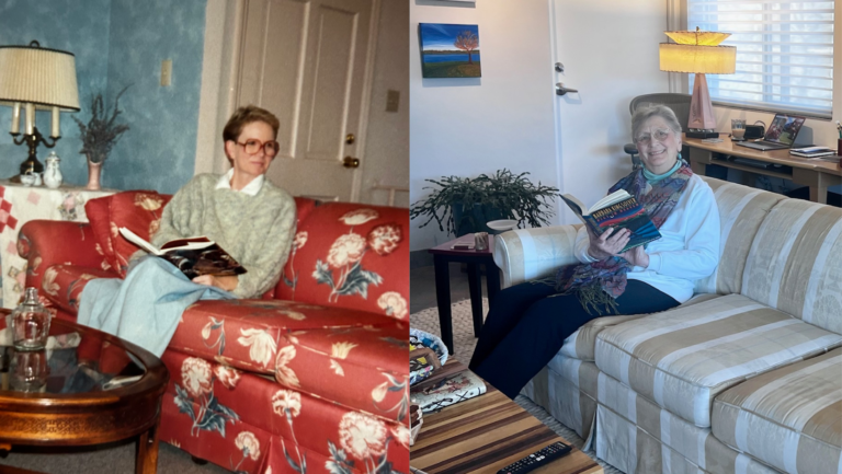One Couch, Two Friends, and 40 Years of Comforting